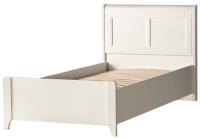 Кровать односпальная Белла 249 (СМ 90х200) с основанием ( 90х200 , ЛДСП/МДФ , белый-ясень белый , без подъемного мех. , без ящиков , без матраса (Яна) ) в Анапе от производителя 