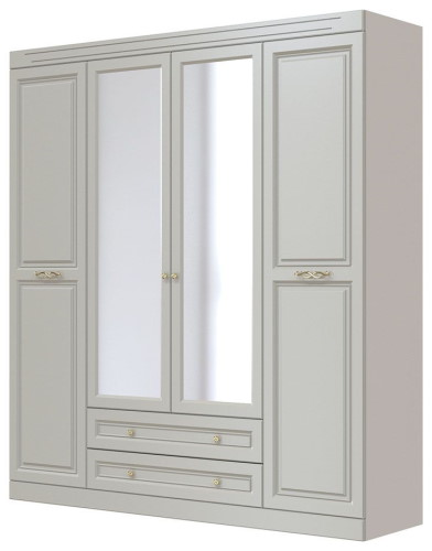 Фото Шкаф Олимп ШР-4 (201) четырехдверный от производителя Браво-мебель в Анапе по цене 57 900 ₽