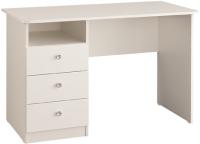 Стол письменный Гламур (лдсп, лдсп белый,  белый, белый глянец (Мебельсон) ) в Анапе от производителя 