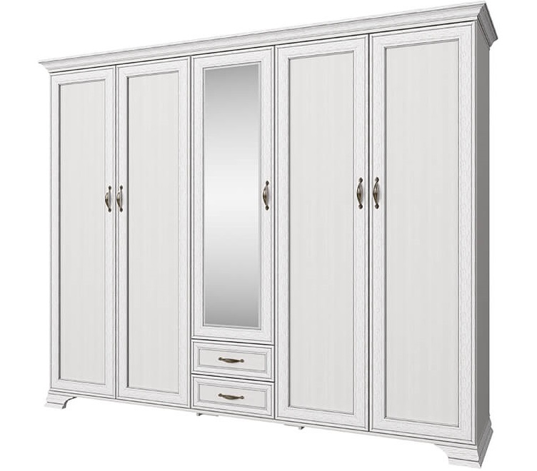Фото Шкаф 5DG2SZ Тиффани (Tiffany) (259) пятидверный от производителя Анрэкс в Анапе по цене 108 200 ₽