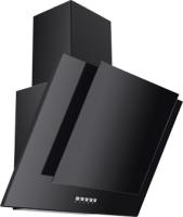 Вытяжка наклонная Fatsia 150 (500х310хh850(1330)) (Материал Металл/Стекло , Цвет Черный/Черный) в Анапе от производителя 