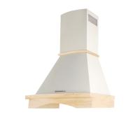 Вытяжка купольная Gretta (C) 60 (600х535хh895(1125)) (Материал Металл/Дерево , Цвет Бежевый/Неокрашено) в Анапе от производителя 