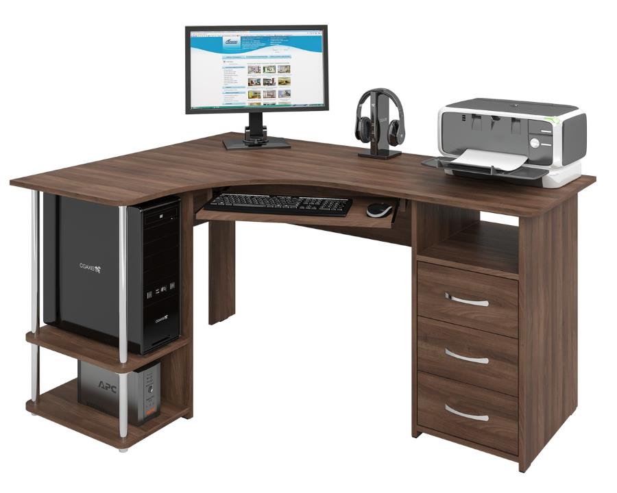 Фото Стол компьютерный С-237 от производителя Компасс в Анапе по цене 17&nbsp;930 ₽