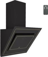 Вытяжка наклонная Lavanda 160 (600х465хh880(1280)) (Материал Металл/Стекло , Цвет Черный/Черный) в Анапе от производителя 