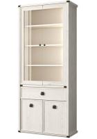 Фото shkafy-dlya-ofisa шкаф с витриной 2v2d1s магеллан (magellan) производитель Анрэкс