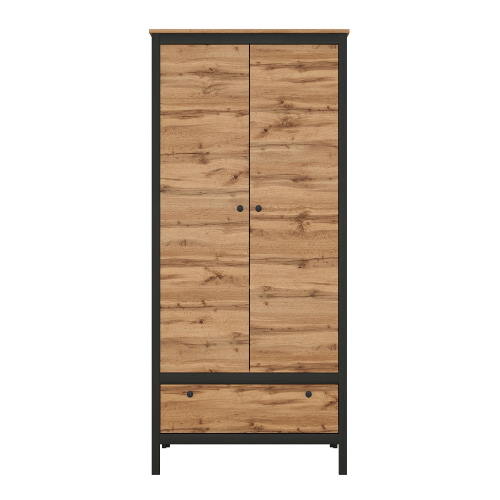 Фото Шкаф Loft SZF2D1S (62) двухдверный от производителя Black Red White (БРВ) в Анапе по цене 26 620 ₽