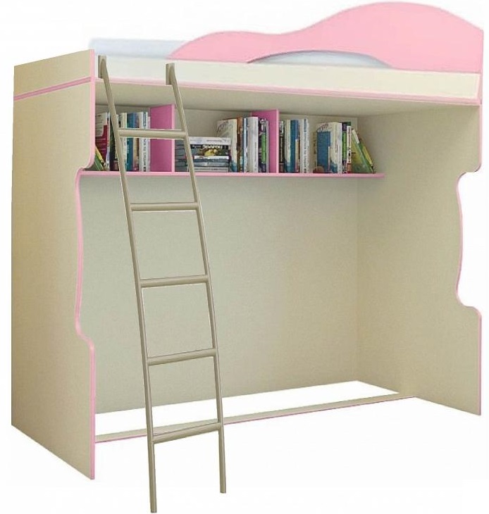 Фото Кровать 2-этаж Радуга (СМ 80х200) от производителя Горизонт в Анапе по цене 16&nbsp;380 ₽