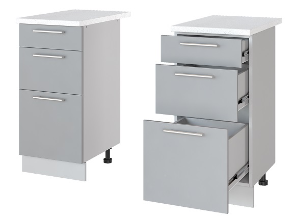 Фото Кухня Бронкс стол-рабочий Н-43 от производителя Леко в Анапе по цене 6&nbsp;490 ₽