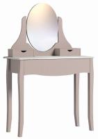 Стол туалетный Брауни (Brownie)-43 (лдсп, лдсп белый,  мокко, мокко-белый (Глазов) ) в Анапе от производителя 