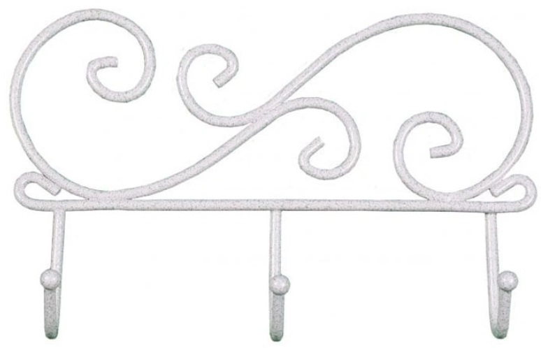 Фото Вешалка настенная Кружева 3 от производителя Завод металлических изделий в Анапе по цене 230 ₽