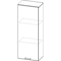 Фото  кухня геометрия пенал-надстройка пн400 производитель SV-мебель