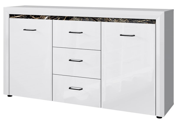 Фото Тумба 2D3S ВайтБлек (WhitBlack) от производителя Анрэкс в Анапе по цене 28 410 ₽