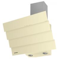 Вытяжка наклонная Cascada quart 60 (596х420хh713(878)) (Материал Металл/Стекло , Цвет Металлик/Черный) в Анапе от производителя 