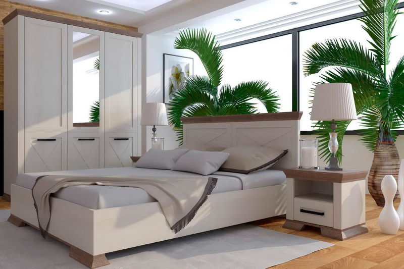 Фото Тумба прикроватная Marselle KOM1S от производителя Black Red White (БРВ) в Анапе по цене 11 900 ₽