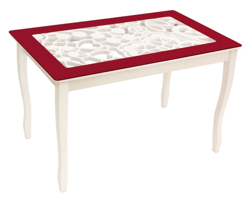 Фото Стол обеденный Стиль 2 Ажур III mini  от производителя Мебель из стекла в Анапе по цене 11&nbsp;920 ₽