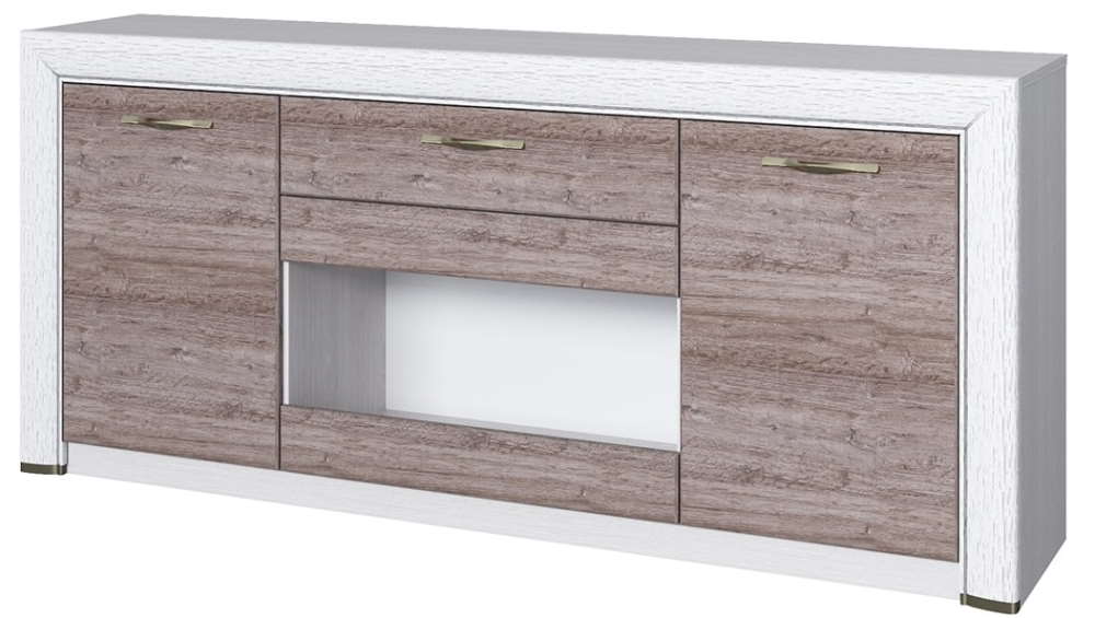 Фото Тумба RTV 1V2D1S Оливия (Olivia) от производителя Анрэкс в Анапе по цене 18 710 ₽