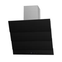 Вытяжка наклонная Cascada E 60 (596х400хh863(1173)) (Материал Металл/Стекло , Цвет Металлик/Черный) в Анапе от производителя 