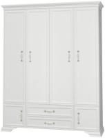 Фото  шкаф грация шр-4 (174) без зеркал четырехдверный производитель Браво-мебель