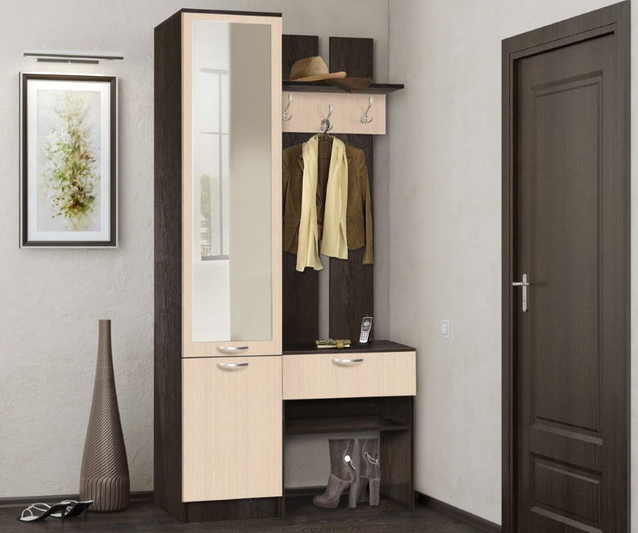 Фото Прихожая Иннэс-3 (левая) от производителя Диал в Анапе по цене 7 650 ₽