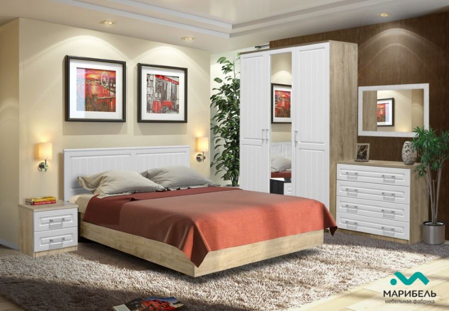 Фото Шкаф Ивушка-10 (80) двухдверный от производителя Марибель в Анапе по цене 20 080 ₽