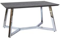 Стол обеденный D-1913 (металл, мдф-черный,  хром (La-alta) ) в Анапе от производителя 