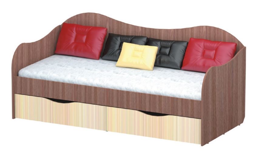 Фото Кровать односпальная Бокс (СМ 90х200) от производителя Пирамида в Анапе по цене 11&nbsp;880 ₽