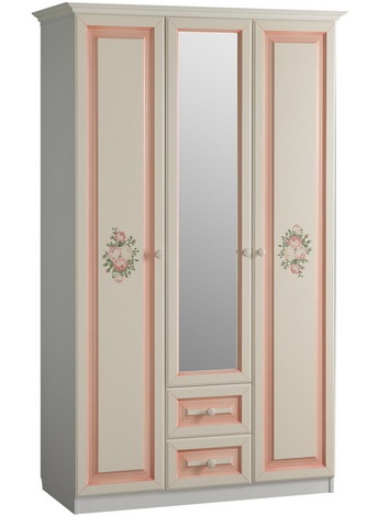 Фото Шкаф Алиса (129) трехдверный с ящиками  от производителя Мебельсон в Анапе по цене 44 770 ₽