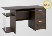 Стол компьютерный ДВК Комфорт-5 (лдсп, лдсп-венге,  венге, дуб молочный (ДВК) ) в Анапе от производителя 