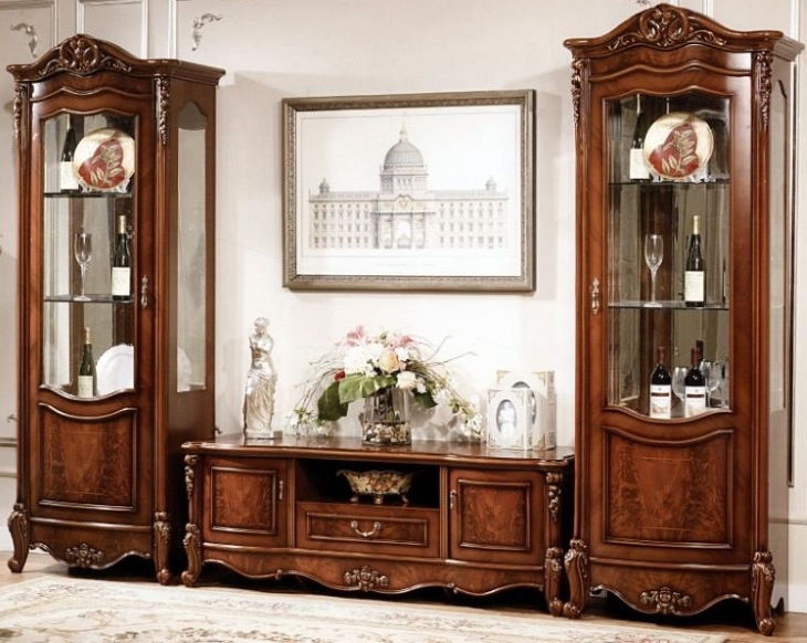 Фото Шкаф-витрина Аллегро 3 от производителя Слониммебель в Анапе по цене 41&nbsp;950 ₽