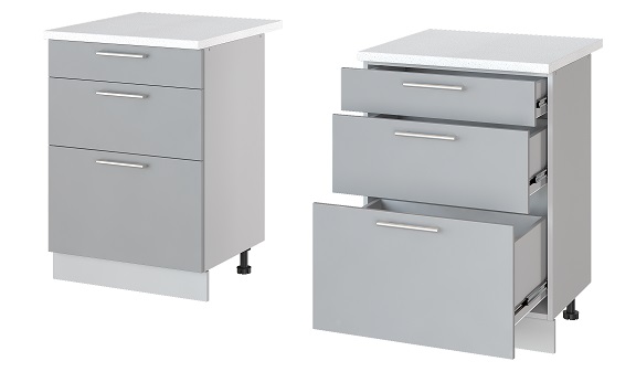 Фото Кухня Бронкс стол-рабочий Н-63 от производителя Леко в Анапе по цене 7&nbsp;980 ₽