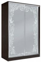 Фото shkafy-kupe-s-risunkom шкаф-купе оскар 2.8 (1,5х0,6х2,2 - 2 двери) производитель Мебель Маркет