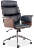 Кресло компьютерное Signal Oregon (Материал обивки: экокожа, цвет обивки: черный (Signal) ) в Анапе от производителя 