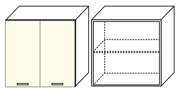 Фото Кухня Диана-4 (ЛДСП) шкаф настенный 1000 (ШВ-101) от производителя Фант-мебель в Анапе по цене 3 380 ₽