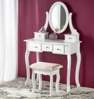 Фото tualetnye-stoliki комплект halmar sara (консоль + табурет) производитель Halmar 