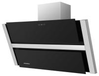 Вытяжка наклонная Ravensbourne 90 (896х243хh775(1055)) (Материал Металл/Стекло , Цвет Металлик/Черный) в Анапе от производителя 