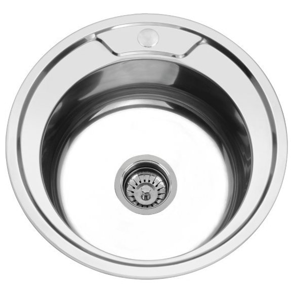 Фото Мойка VIOR D510 (ГР 510х510хh180) от производителя Планета Комфорта в Анапе по цене 4 080 ₽