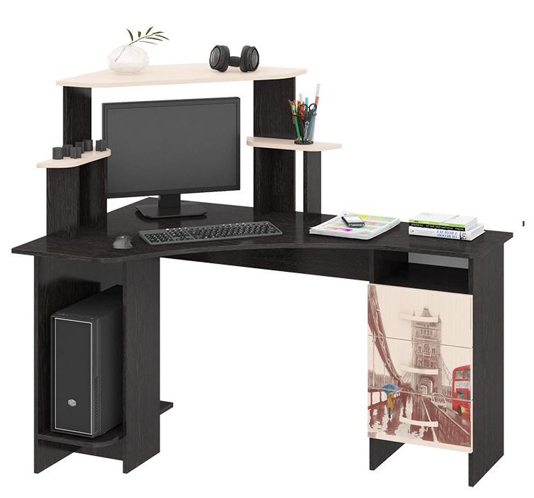 Фото Стол компьютерный Бумеранг-3Н(М) (Л) от производителя ТриЯ в Анапе по цене 15&nbsp;410 ₽