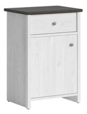 Фото Комод Порто KOM1D1S от производителя Black Red White (БРВ) в Анапе по цене 8 480 ₽