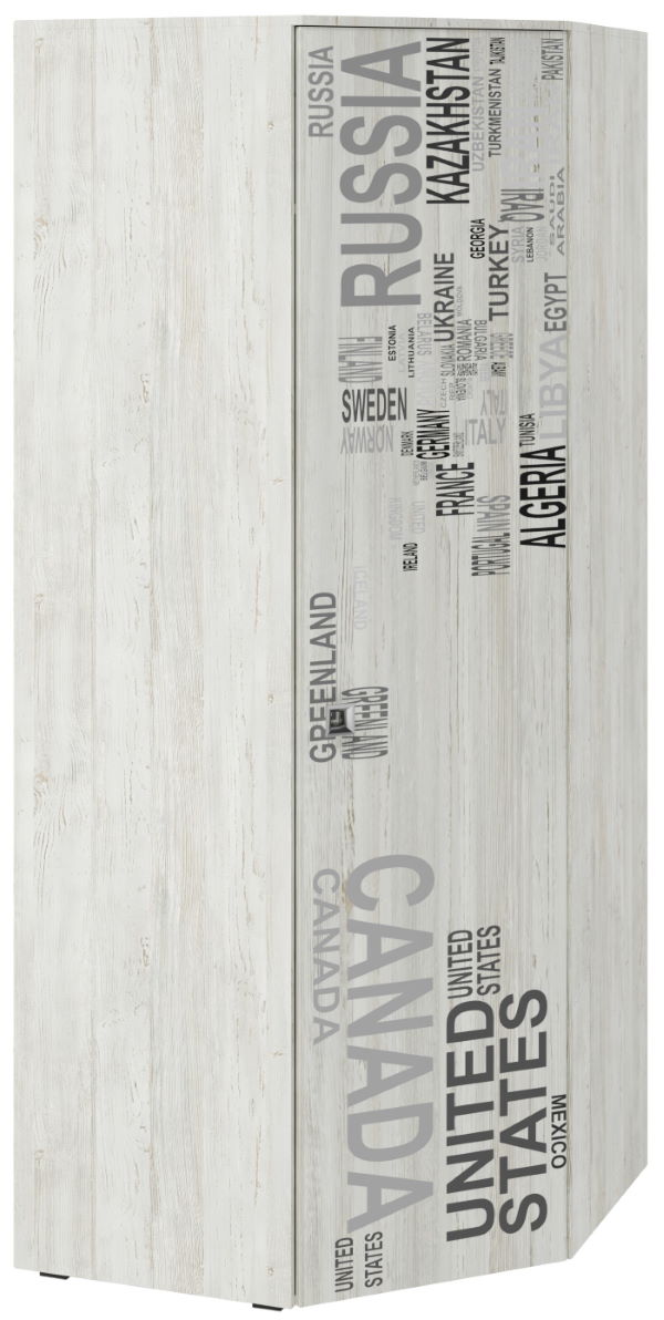 Фото Шкаф Поло (86) угловой от производителя Регина в Анапе по цене 13&nbsp;220 ₽