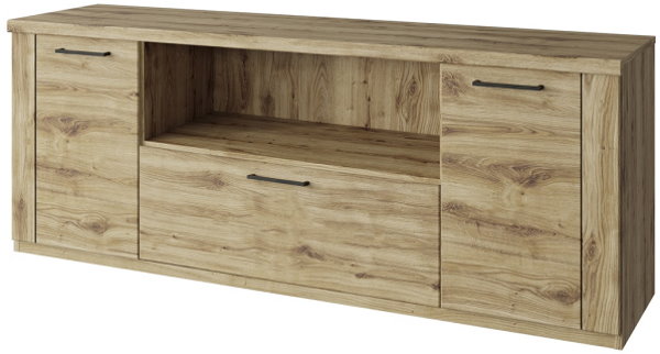 Фото Тумба RTV 2D1SN B Дорсет (Doorset) от производителя Анрэкс в Анапе по цене 15 950 ₽