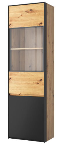 Фото Шкаф с витриной 1V1D Боско (Bosco) от производителя Анрэкс в Анапе по цене 27 190 ₽