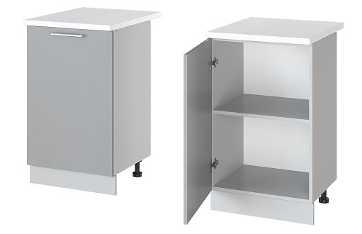 Фото Кухня Бронкс стол-рабочий Н-50 от производителя Леко в Анапе по цене 3&nbsp;860 ₽