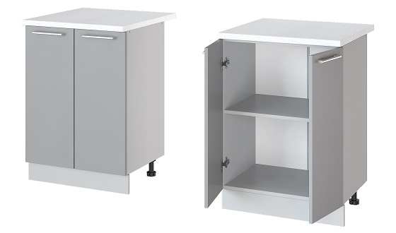 Фото Кухня Бронкс стол-рабочий Н-60 от производителя Леко в Анапе по цене 4&nbsp;420 ₽