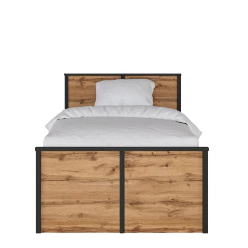 Фото Кровать односпальная Loft LOZ120x200 (СМ 120х200) с основанием от производителя Black Red White (БРВ) в Анапе по цене 15 910 ₽
