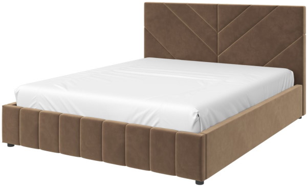 Фото Кровать двуспальная Нельсон (Линия) (СМ 140х200) без основания от производителя Браво-мебель в Анапе по цене 14 330 ₽