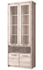 Фото Шкаф с витриной 2V2D1S Джаз (Jazz) от производителя Анрэкс в Анапе по цене 26&nbsp;310 ₽