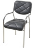 Фото Стул для посетителя Боско (хром) от производителя Фабрикант в Анапе по цене 9&nbsp;070 ₽
