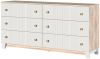 Фото Комод Ланзетти (6 ящиков) от производителя Браво-мебель в Анапе по цене 21&nbsp;140 ₽