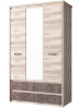 Фото Шкаф 3DG4SZ Джаз (Jazz) (127) трехдверный от производителя Анрэкс в Анапе по цене 45&nbsp;600 ₽