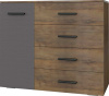 Фото Комод комбинированный Куба (без приставки) от производителя Браво-мебель в Анапе по цене 14&nbsp;520 ₽